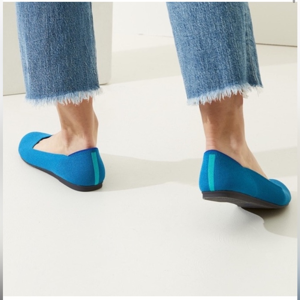Rothy’s size 6 Topaz Flats (retired colorway)
